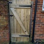 Garden Gate - Repair, Rehang